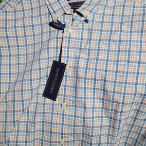 L Mason James short sleeve button down
